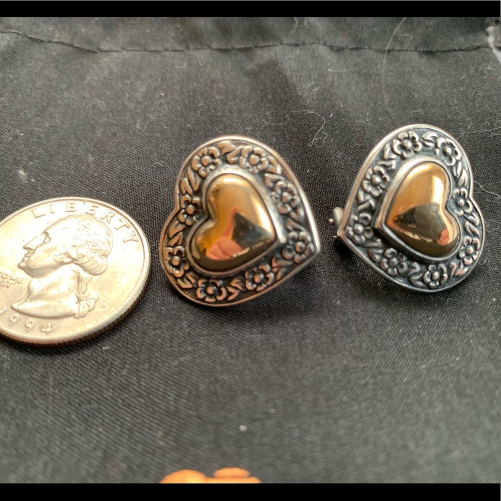 James Avery Heart of Gold Earrings retired